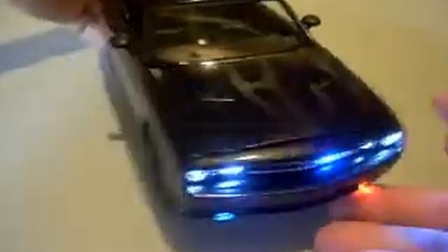 "The Shadow" 1/18 Miami Dade Challenger Rebuild, Metallic Black With Ghost Flames *FOR SALE* смотреть онлайн