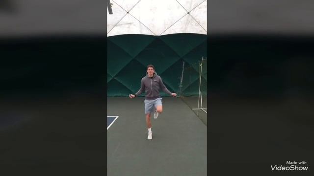 Love4Tennis Academy | Rocky Balboa warm up смотреть онлайн