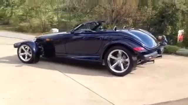 2001 Chrysler Prowler Midnight Blue