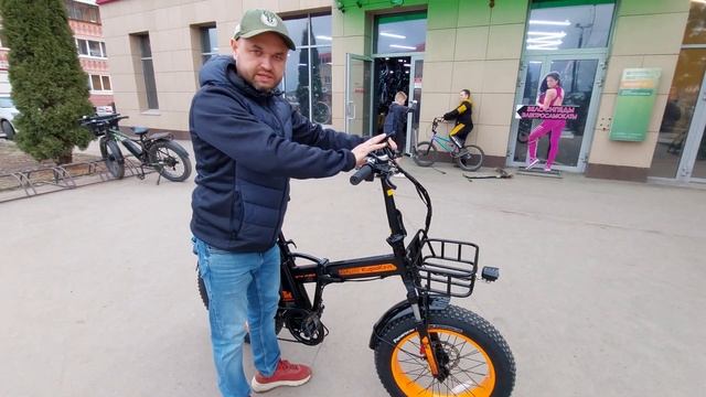 Электровелосипед Kugoo Kirin V4 pro 750w смотреть онлайн