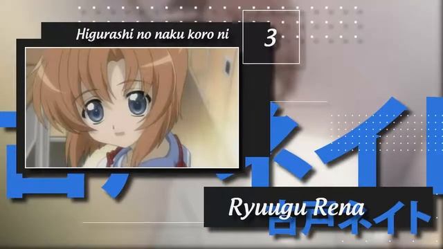 Seiyuu bajo la lupa - Nakahara Mai (Mini Top de sus personajes) смотреть онлайн