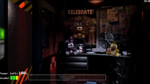 Прохождение всего fnaf 1.