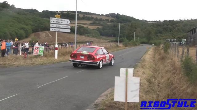 Alfa Roméo GTV6 grA rallyes 2022 Rallye d'Autun, Rallye Montbrisonnais, Ain Jura смотреть онлайн