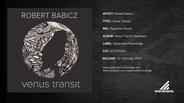 Robert Babicz - Venus Transit (Ripperton Remix) смотреть онлайн