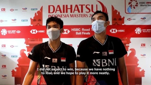 Bagas & Fikri Secure Tickets for Top 16 at Daihatsu Indonesia Masters 2021 смотреть онлайн