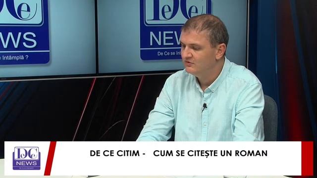 De Ce Citim, live pe DC News - Cum se citește un roman смотреть онлайн