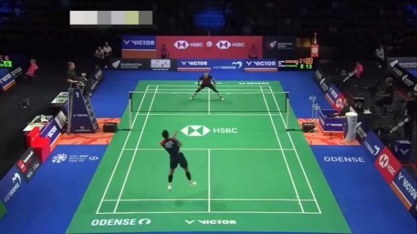 Jonatan Christie VS Lee Zii Jia | QF - Denmark Open 2022 Badminton