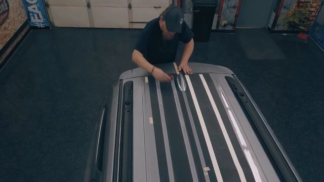 2018 Dodge Durango Racing Stripes Rally Hood Vinyl Graphics - Installation (MoProAuto) смотреть онлайн