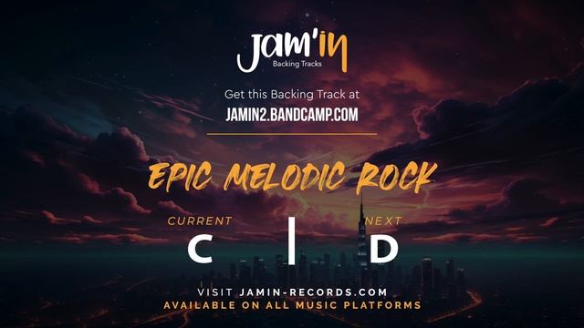 E minor Рок баллада гитарная минусовка / Epic Melodic Rock Guitar Backing Track in E Minor смотреть онлайн