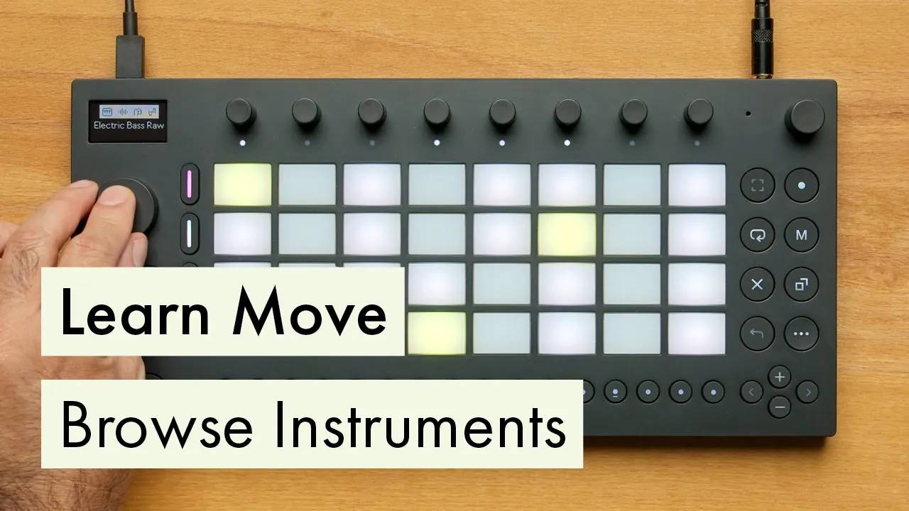 Ableton Move: Browse Instruments & Using Effects смотреть онлайн