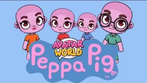 🐷 Свинка Пеппа в Аватар Ворлд 🦖 Динозаврик потерялся