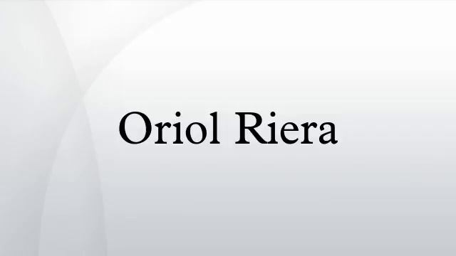 Oriol Riera смотреть онлайн