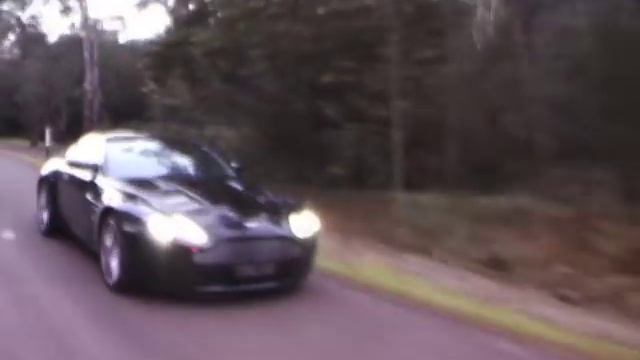 2009 Aston Martin V8 Vantage Teaser смотреть онлайн