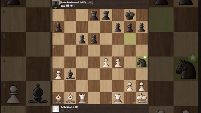 Mikhail Tal vs Sosonko Gennadi: смотреть онлайн