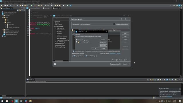STM32 Cube IDE добавить C++ класс смотреть онлайн