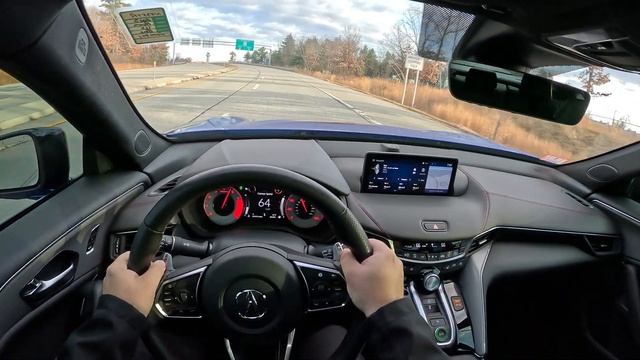 2023 Acura TLX Type S POV Test Drive/Review смотреть онлайн