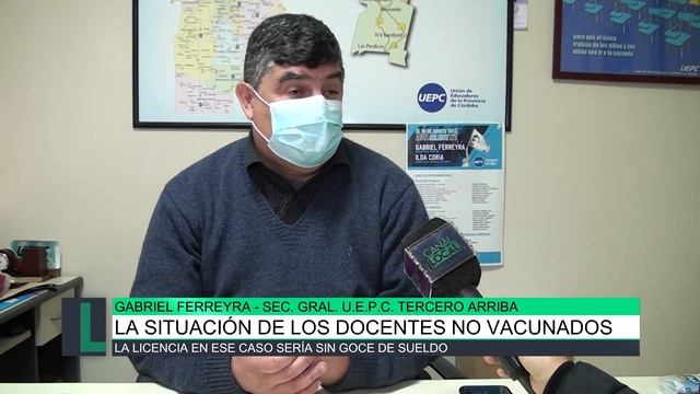 La situación de los docentes no vacunados, Gabriel Ferreyra смотреть онлайн