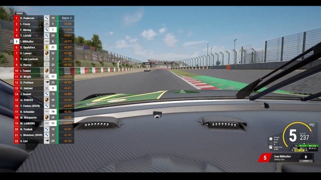 Весёлый заезд на LFM Suzuka Aston Martin + setup acc assetto corsa competizione т300 смотреть онлайн