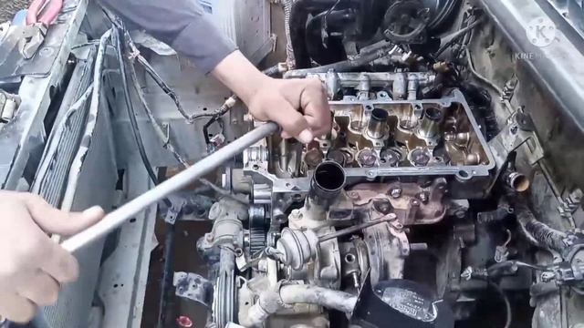 Terios Kid 660cc Head Valve Turbo Change