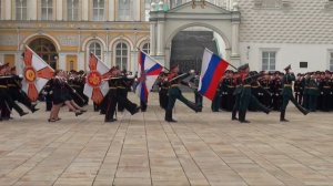 Выпуск суворовцев Московского военно-музыкального училища на Соборной площади | 24 июня 2017 г.