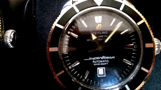 How to spot a fake Breitling watch.(Side by side comparison) смотреть онлайн