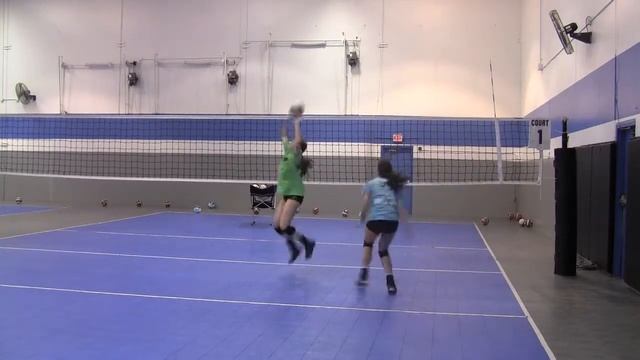 New Katie Stebbins Volleyball Skills Video смотреть онлайн