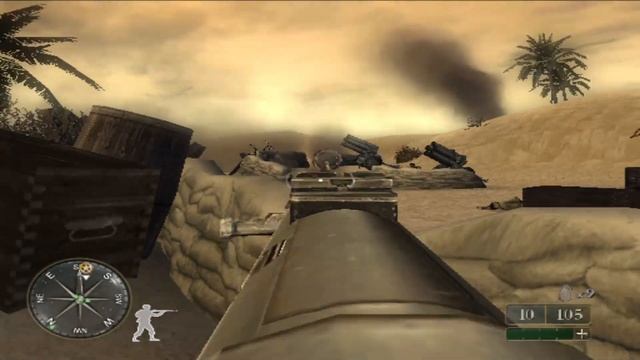 Call of Duty 2 Big Red One part 3 смотреть онлайн