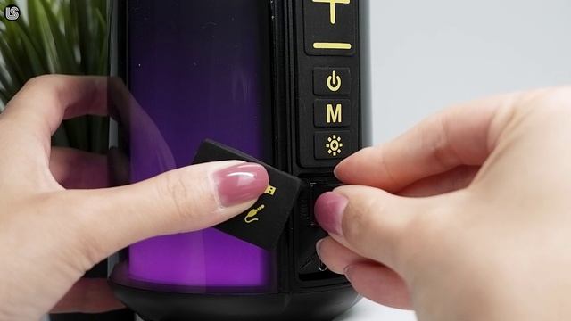 Bluetooth колонка S16 RGB смотреть онлайн