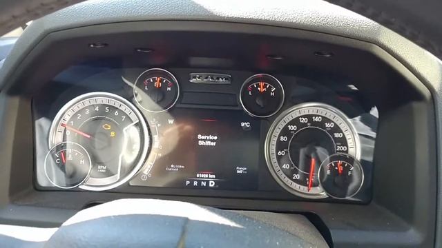 2013 Ram 1500 Service shifter error смотреть онлайн