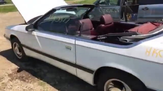 HKCY073 1989 Chrysler Lebaron Engine Test смотреть онлайн