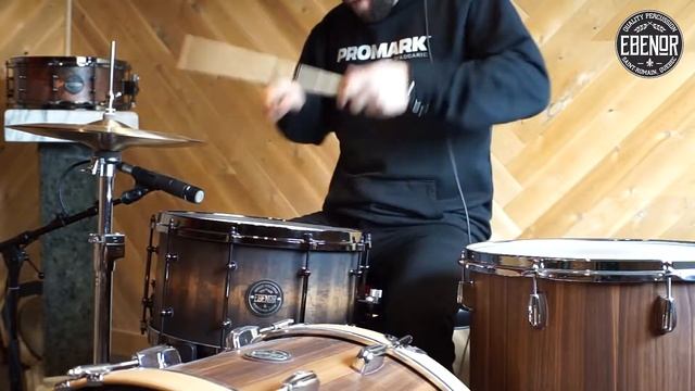Ebenor Percussion | 14x8 Cherry Smoke Burst смотреть онлайн