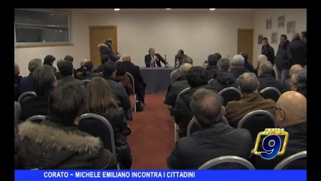 CORATO | Michele Emiliano incontra i cittadini смотреть онлайн
