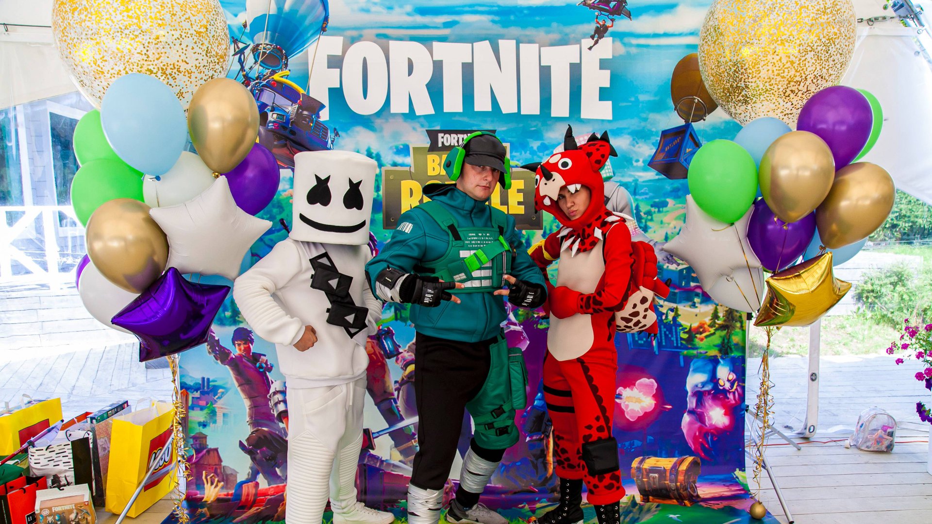 Fortnite Battle Royale! Детские VIP - праздники! Ресторан Сказка в Репино. смотреть онлайн