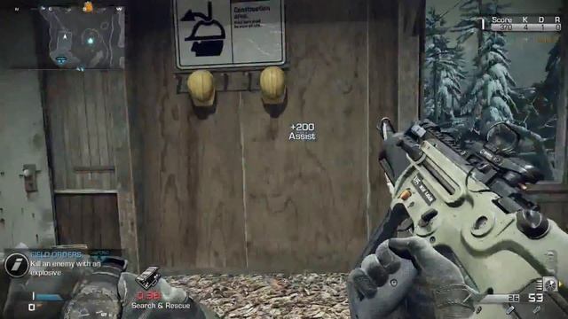 Call of Duty Ghosts - Multiplayer Gameplay Full Search and Rescue Match on Whiteout смотреть онлайн
