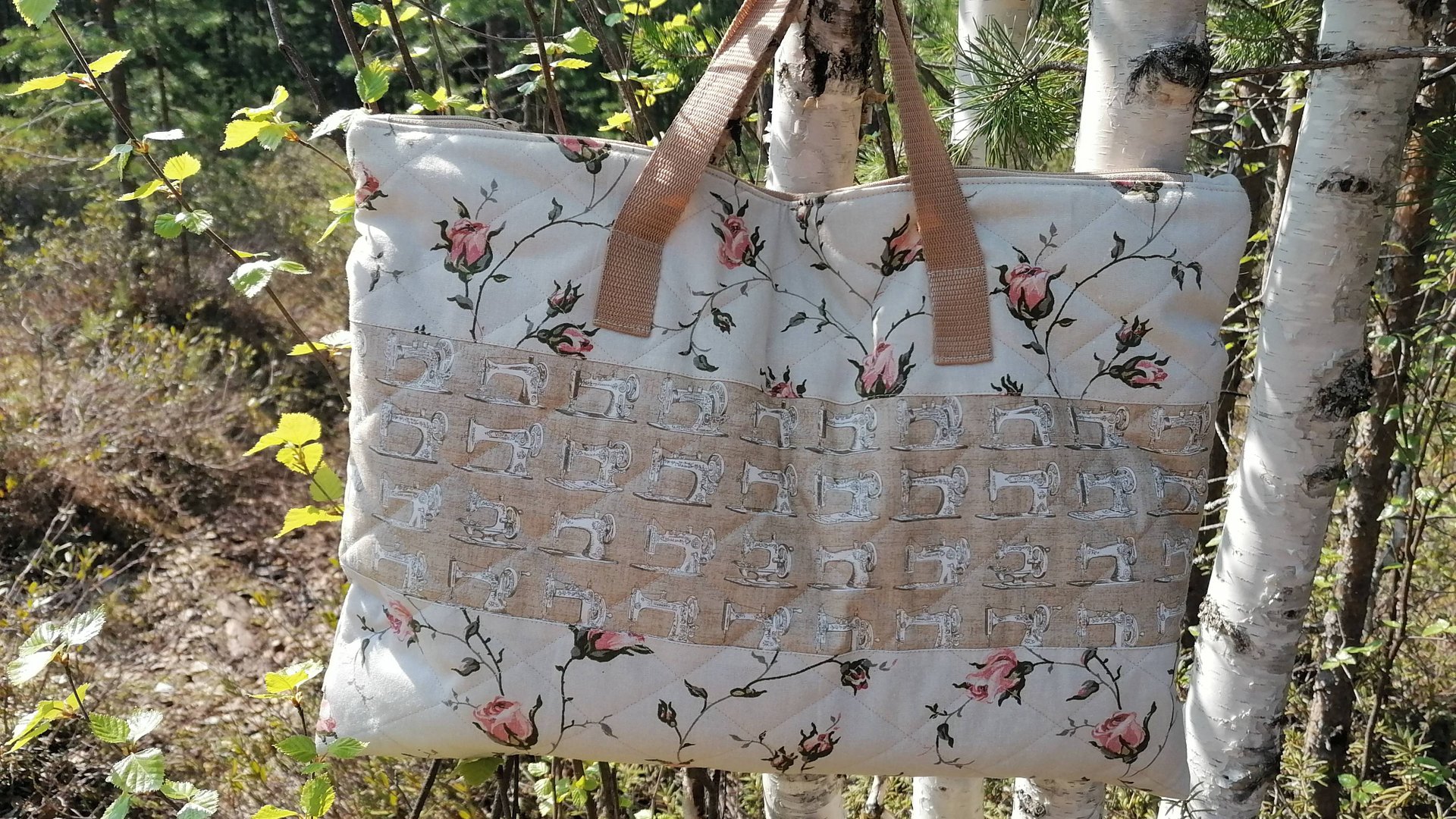 Как сшить сумку своими руками. Органайзер для рукоделия. смотреть онлайн