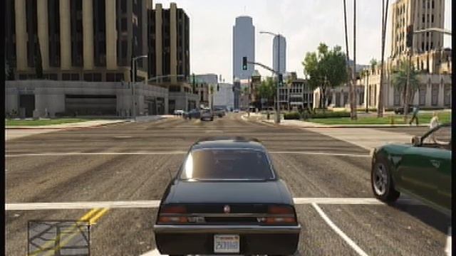 GTAV 1970 DODGE CHARGER смотреть онлайн