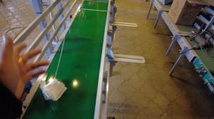 Отвод мешков автоматика, и мешкозашивочная машина с сервоприводом.