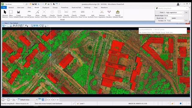 TerraScan - software for point cloud processing смотреть онлайн