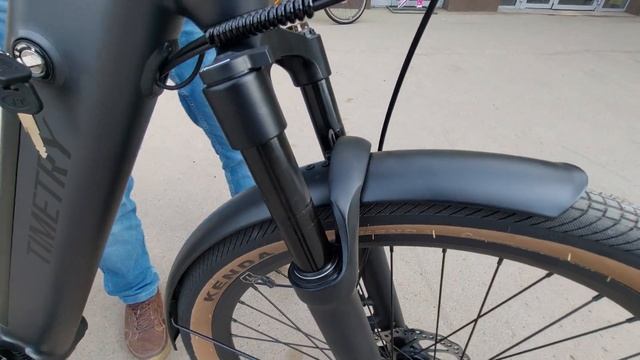 Электровелосипед TT D209 с мотором Bafang m210 смотреть онлайн