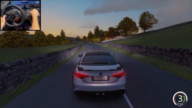Alfa Romeo Giulia Quadrifoglio GTAm | Assetto Corsa (Logitech g29 + Shifter) Gameplay смотреть онлайн