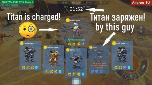 War Robots Siren всё ещё лучший робот для зарядки Титана