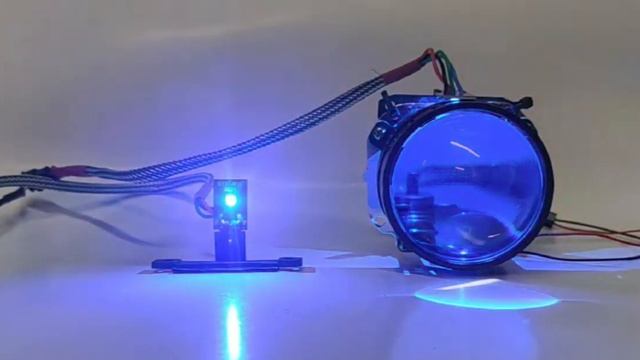 Подсветка линз "Devil Eye" RGB через приложение смотреть онлайн