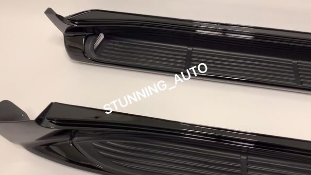 Пороги Toyota Land Cruiser 200 черные смотреть онлайн