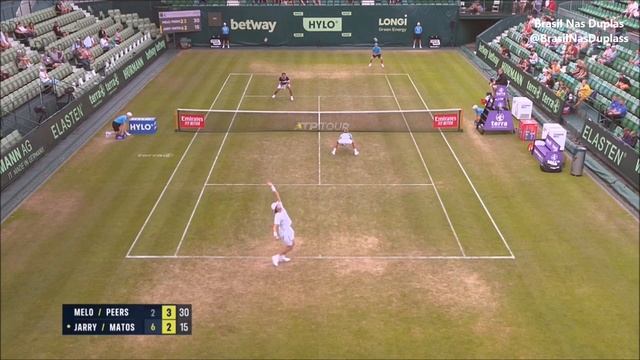 Melo/Peers vs Jarry/Matos QF - Halle Open 2023 смотреть онлайн