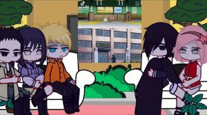 |||Реакция родителей Боруто на Сараду Учиха||| •Наруто• (Шикамару,Саске,Сакура,Хината,Наруто)