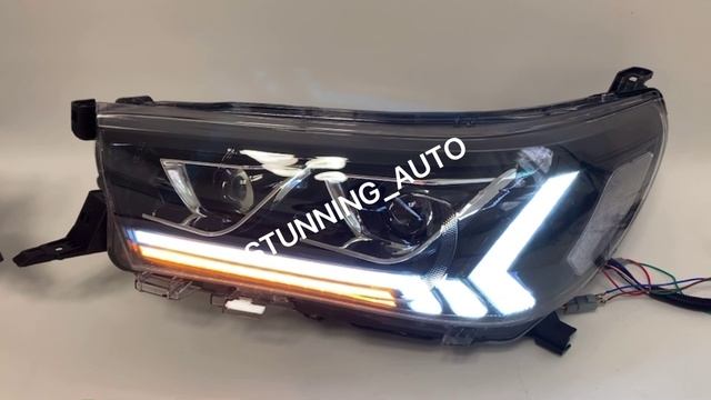 Фары передние Toyota Hilux Pick Up 2015+ смотреть онлайн