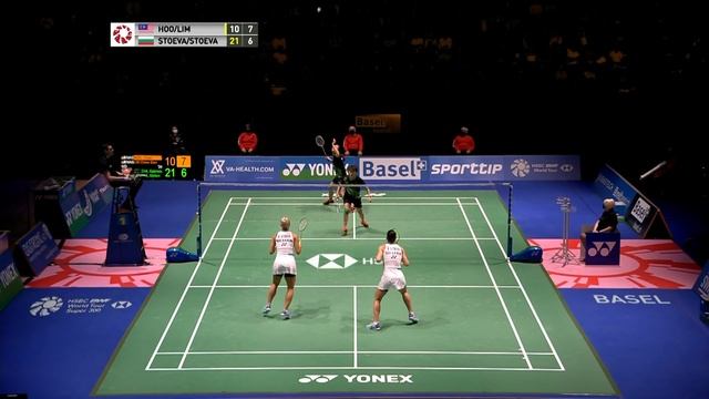 Hoo/Lim challenge third seeds Stoeva/Stoeva for a finals spot in Basel смотреть онлайн