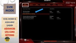 Secure Virtual Machine - Enabling virtualisation (SVM) and IOMMU