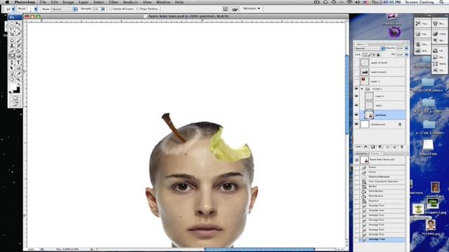 Photoshop Blending Multiple Images Tutorial : Using Color Dodge In Photoshop