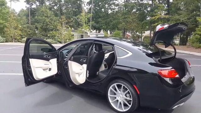 2015 chrysler 200c w/ 20inch rims and custom interior смотреть онлайн